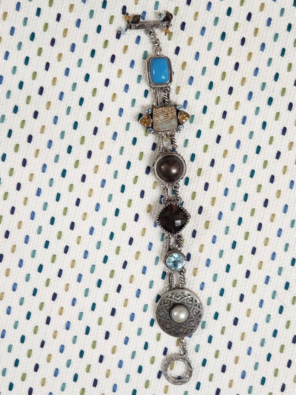 Sarah Blaine Sterling Silver One of a Kind Bracelet!